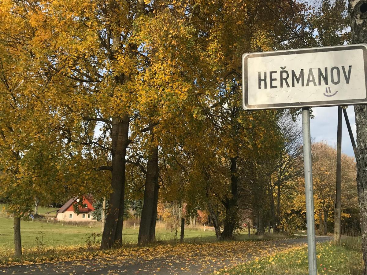 Hermanov 141 Jindřichovice Kültér fotó